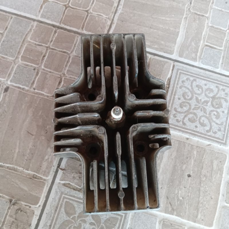 silinder kop silinder head suzuki rc100 rc bravo