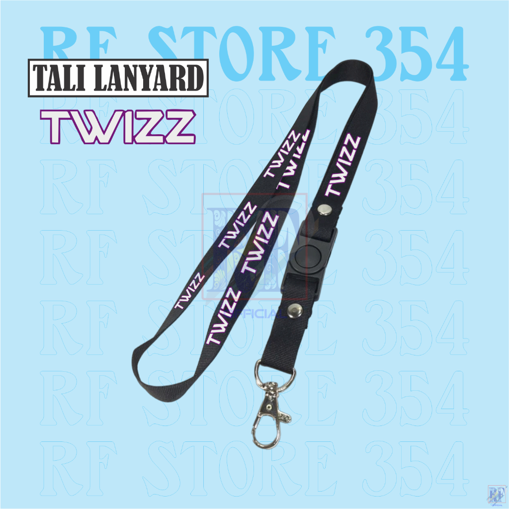 

TALI LANYARD TWIZZ LOGO - TALI ID CARD GANTUNGAN KUNCI GANTUNGAN FLASHDISK GANTUNGAN NAMETAG TALI LANYARD BEST SELLER COD