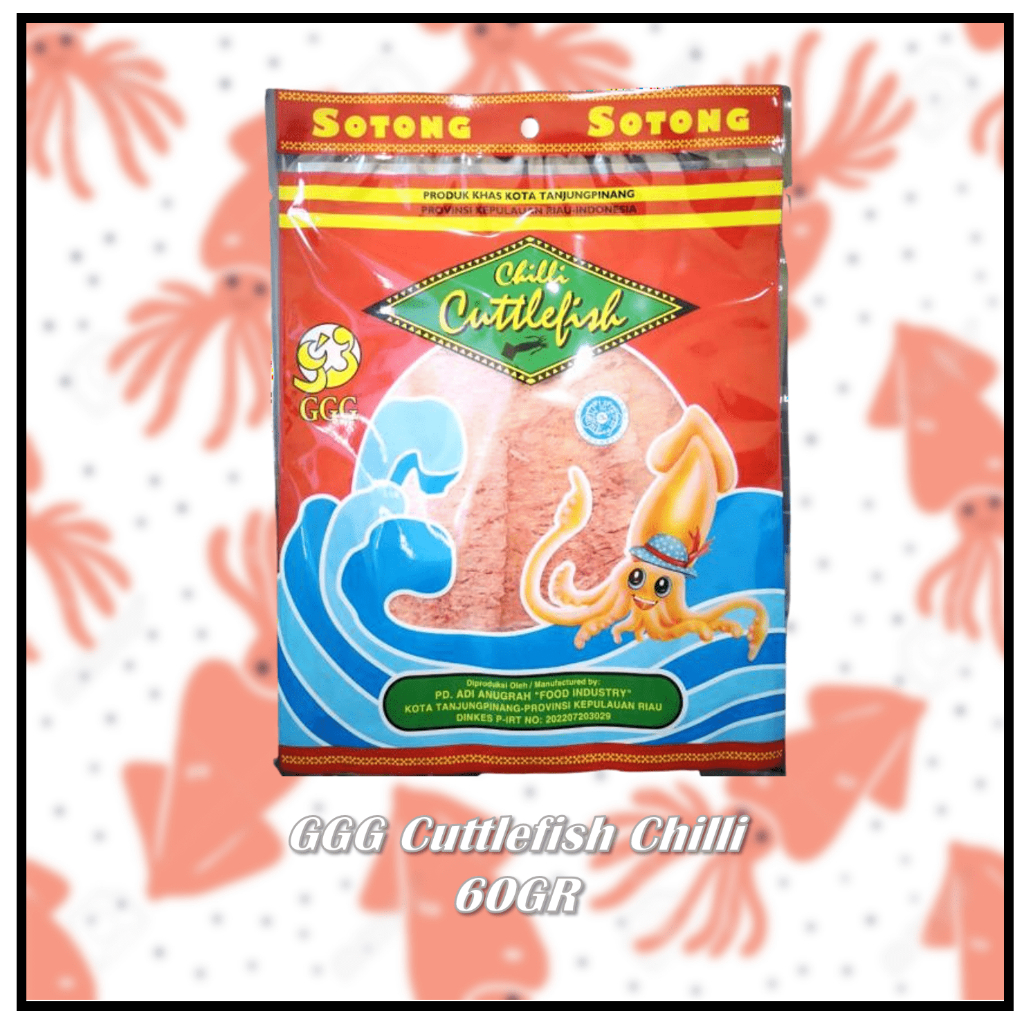 

GGG Cutllefish chilli 60GR