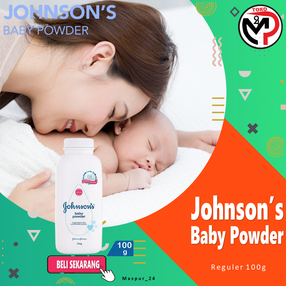 bedak johnson baby bedak padat bedak bayi johnson bedak tabur johnson baby powder 100g reguler.