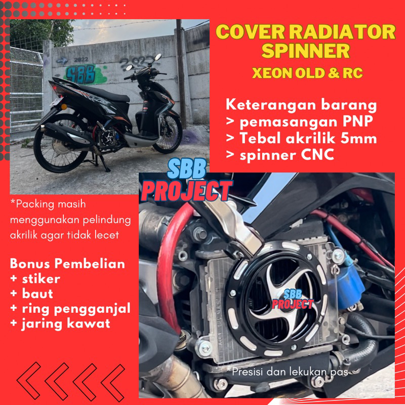cover radiator spinner xeon old xeon rc xeon GT