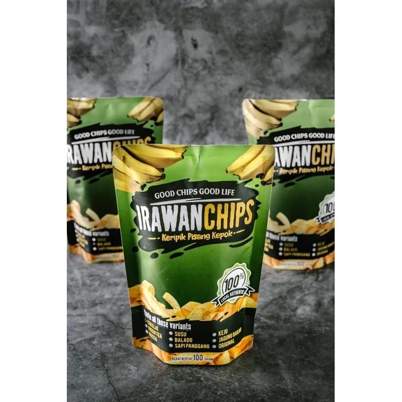 

keripik pisang kepok #irawanchips
