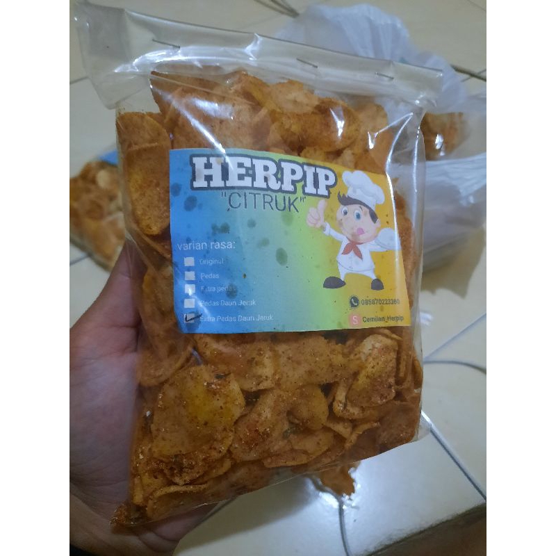 

Citruk Herpip Rasa Asin Pedah Gurih Terenak