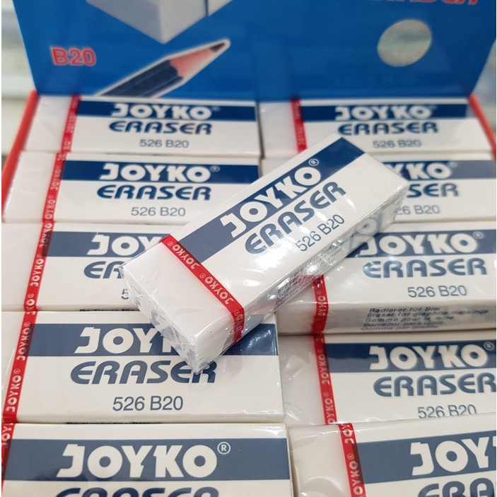 

Penghapus Joyko Jumbo Warna Putih Size Besar B20 Setip Stip Pensil Eraser White Hapus Kertas Gambar Drawing Satuan Alat Tulis Karet Bersih Peralatan Sekolah Kantor Pembersih Tulisan Dust Free Clean Erasing Ori Ecer Murah Termurah Surga Art Motor Malang