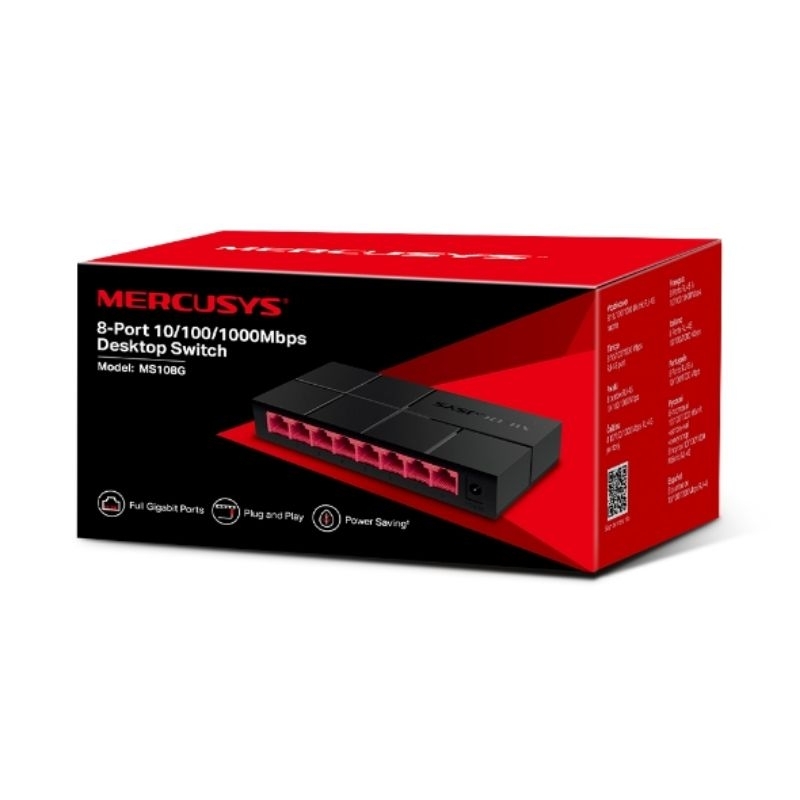 Switch Hub Gigabit Mercusys MS108G