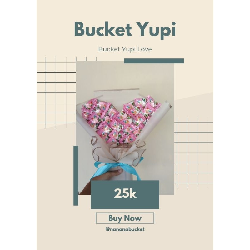 

Bucket Yupi love|Bucket Yupi|Bucket Yupi Murah