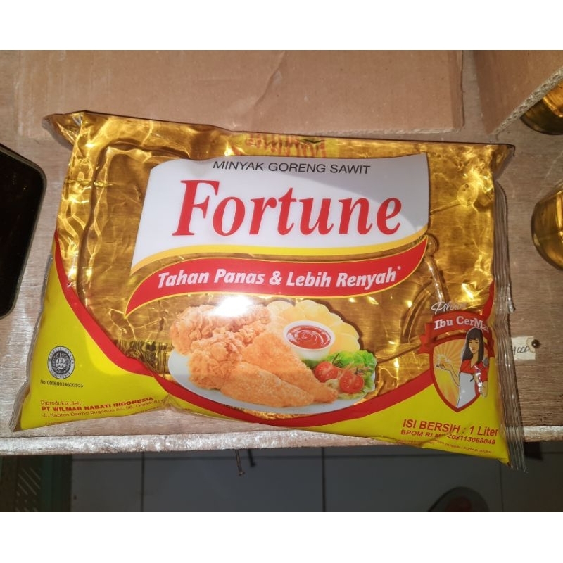

Minyak Goreng Fortune 1L