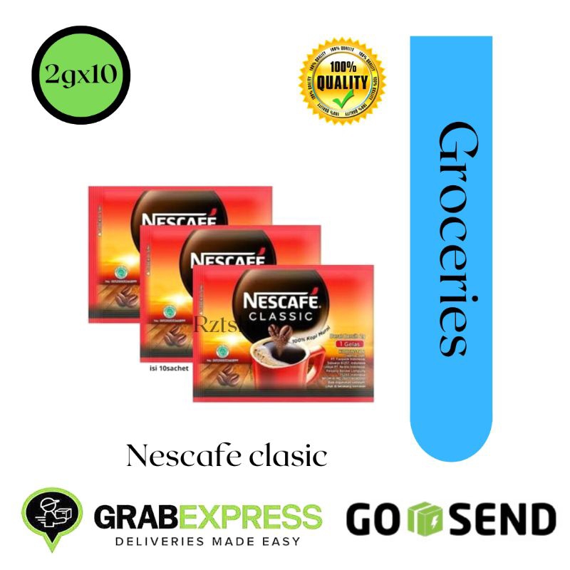 Nescafe clasic Sachet