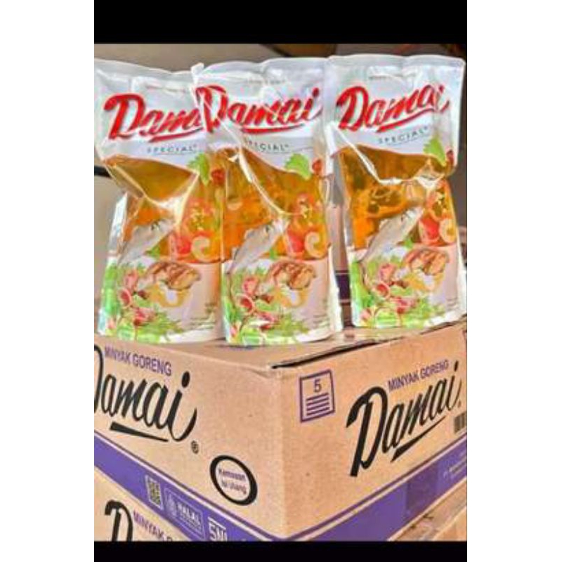 

minyak goreng damai 1L