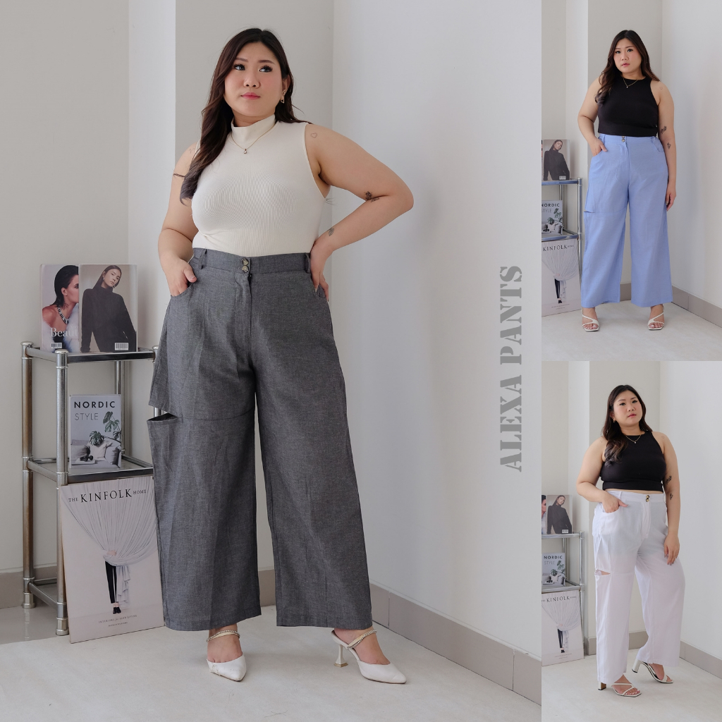 HN High Waist Kulot Jumbo | Big Size Culotte Pants