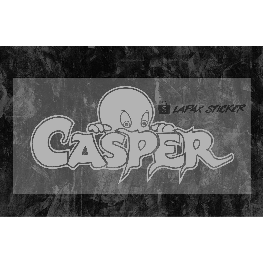 RK stiker CASPER cutting sticker CASPER lucu keren viral