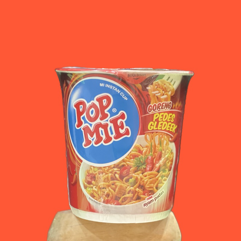 

Pop Mie Mi Instant Goreng Pedes Gledeek Ayam Cup 75g - Go Sachet Official Shop