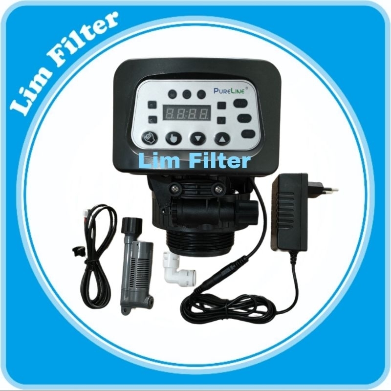 FRP 3 WAY HEAD VALVE AUTOMATIC KEPALA TABUNG FILTER OTOMATIS - UNTUK SOFTENER