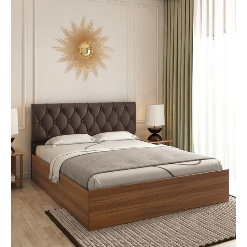 divan tempat tidur jati / tempat tidur jati minimalis modern 140x200