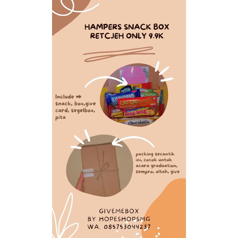 

Hampers Box Snack Retjceh