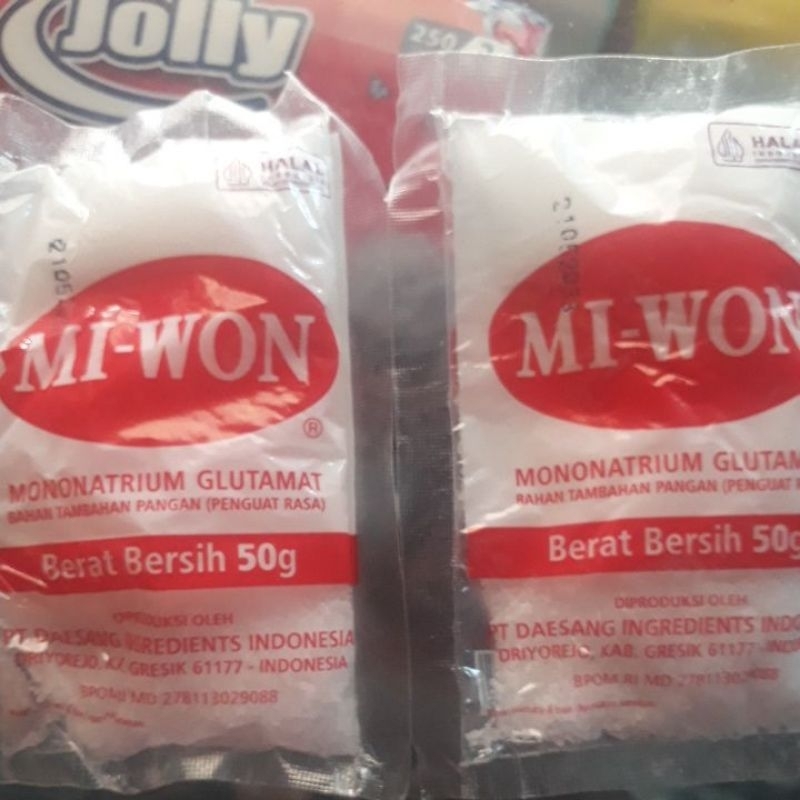 

MIWON (PENGUAT RASA MASAKAN)50GR