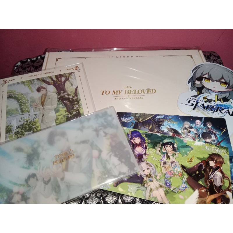 Tears of Themis merchandise Artem 2nd anniversary