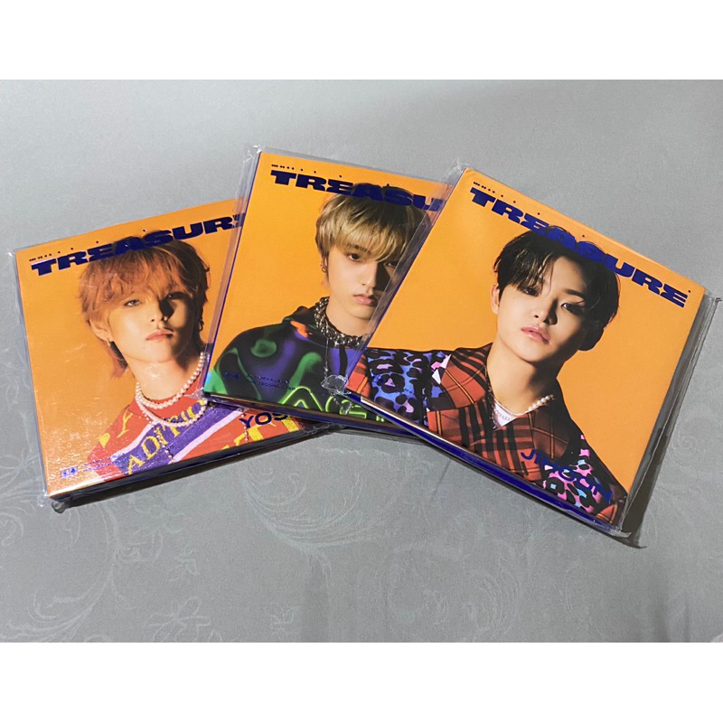 Treasure the second step : chapter two album digipack unsealed | JIHOON | HARUTO | YOSHI