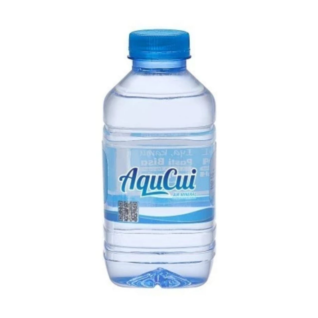 AQUCUI Air Mineral Dalam Kemasan Botol Kotak 300ml Isi 24 pcs Kemasan Box