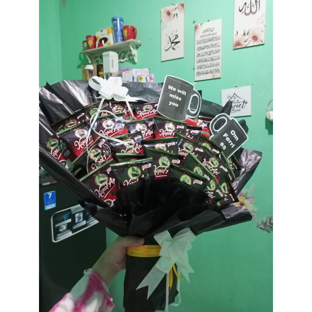 

BUKET SNACK, BUKET KOPI, ULANG TAHUN KADO