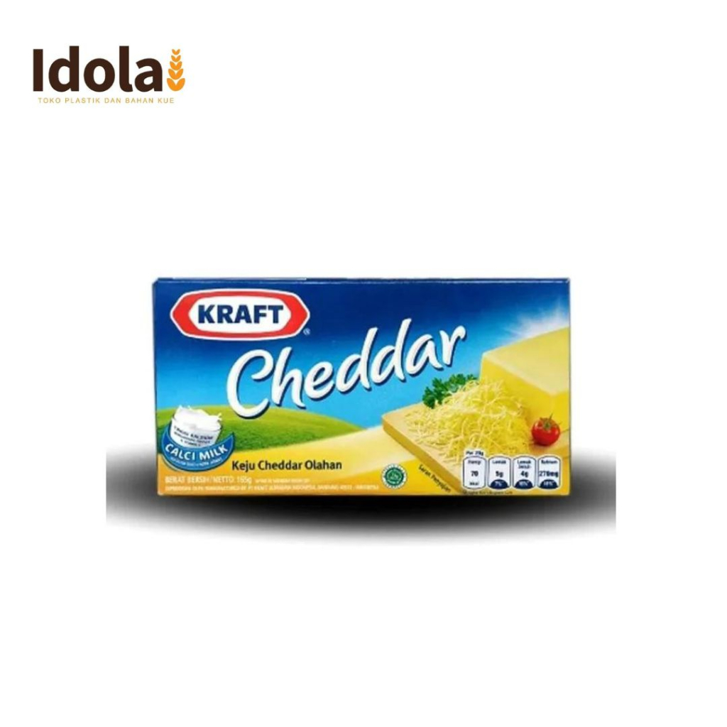 

Keju kraft cheddar 160 gr