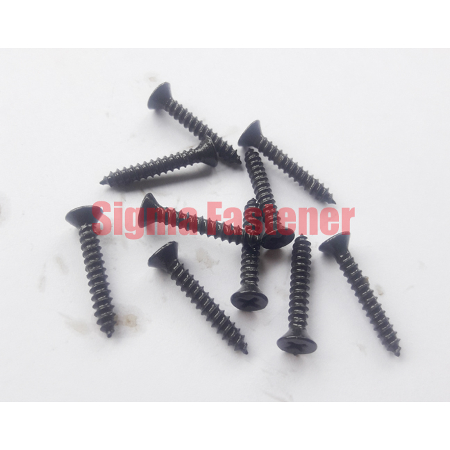 Sekrup FH+ Hitam 4x1"