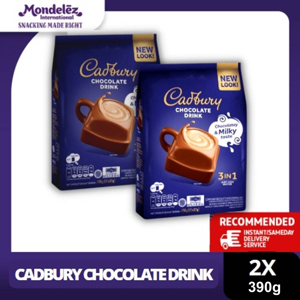 

Cadbury Minuman Cokelat 3 in 1 2 x 390 gr