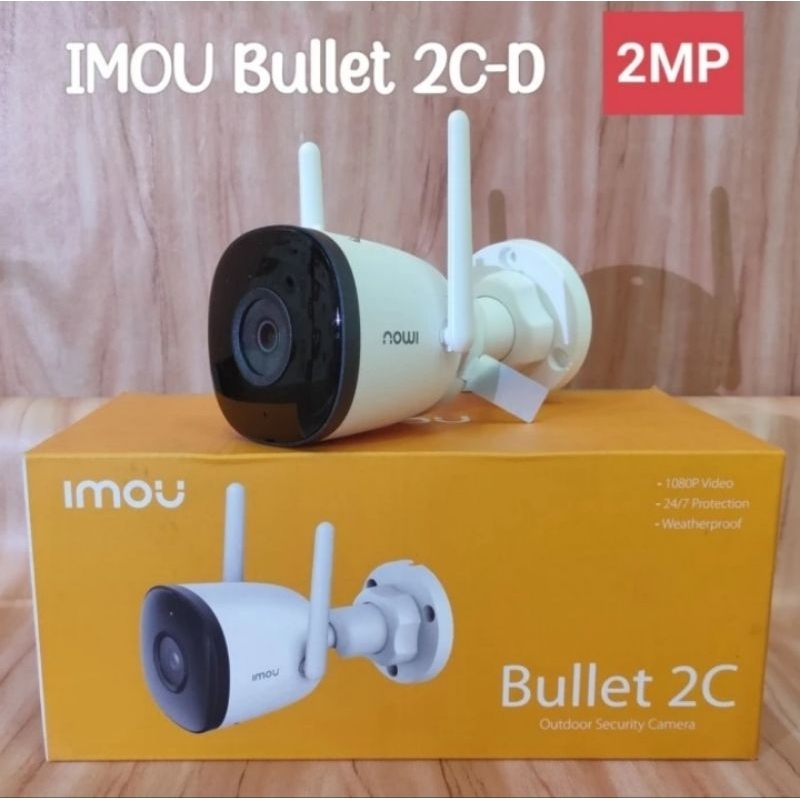 CCTV WIFI IMOU Bullet 2C-D 2MP / WIFI CAM / Kamera WIFI Outdoor