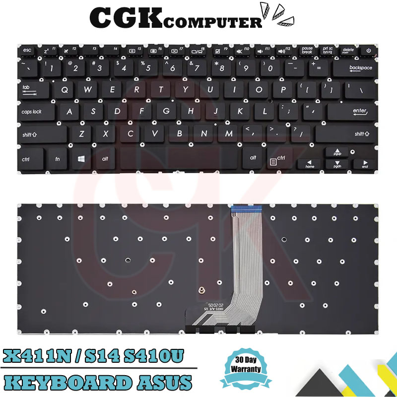 Keyboard Laptop Asus VivoBook S14 S410U S410UN S410UA A410U A411 A411U