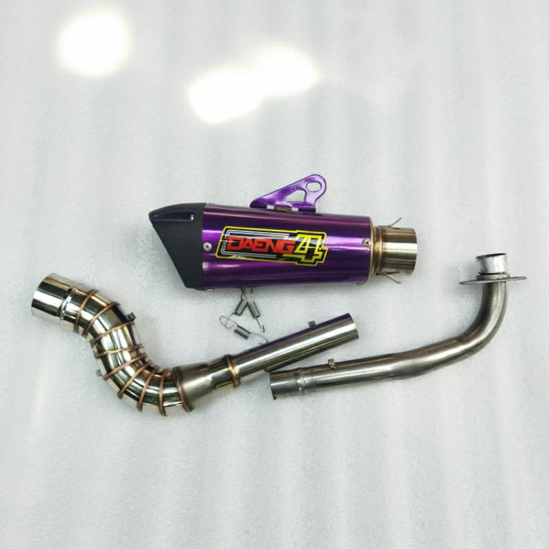 knalpot daeng sai4 kobra supra vega jupiter revo smash
