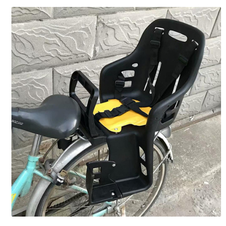 Boncengan belakang sepeda anak boncengan sepeda aman untuk anak - Hitam