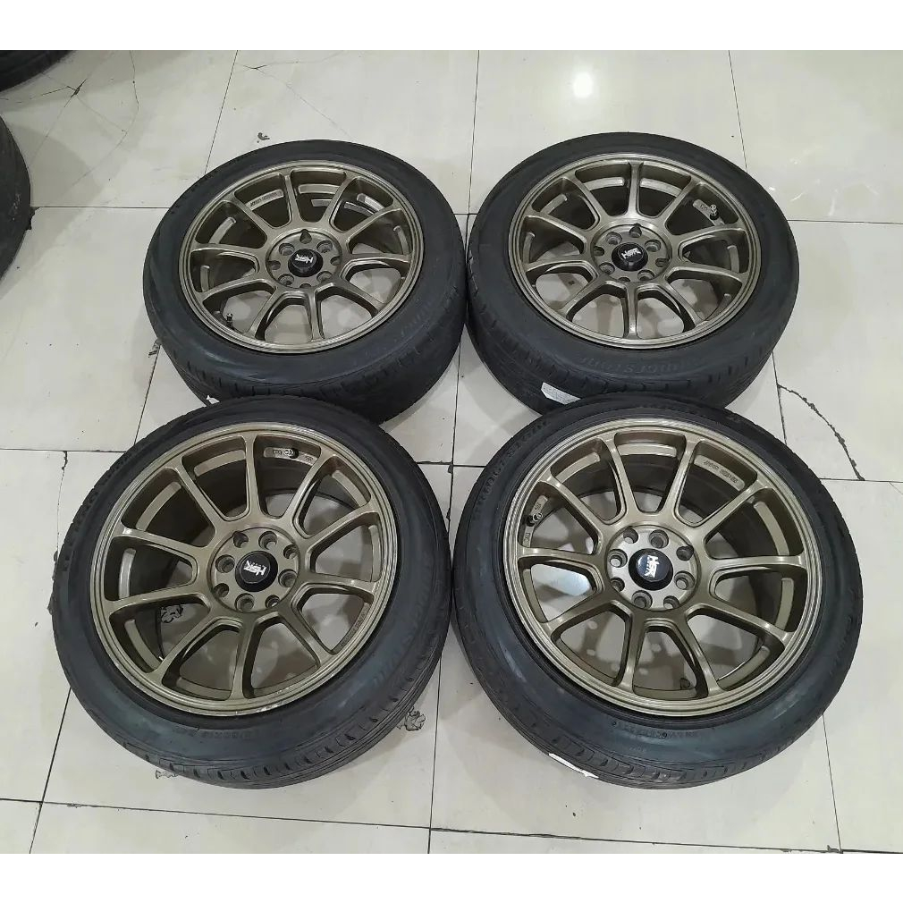 Velg Bekas Mobil Ignis Jazz Yaris Vios Mobilio Ring 16 Hsr Zico Ban 195 50 Bridgestone