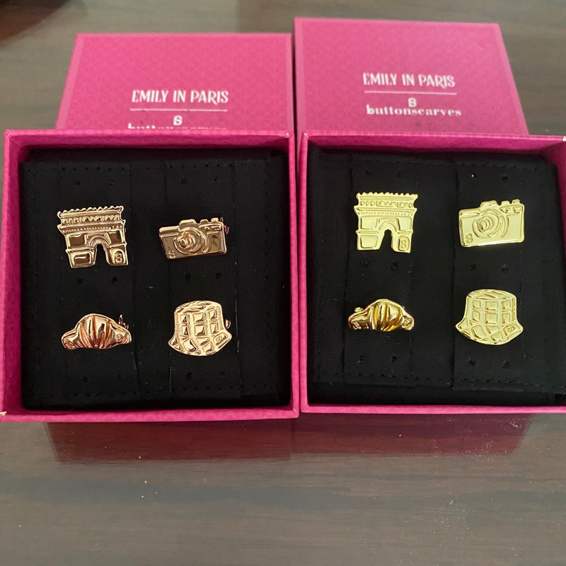 (NEW UNDER TAG) Emily petite brooch - Buttonscarves
