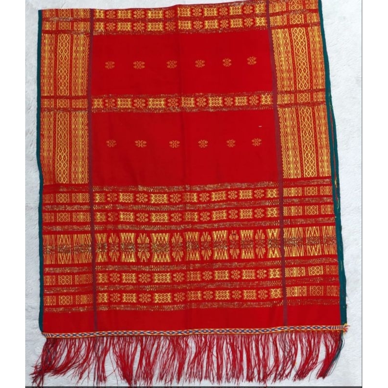 Uis nipes Full Sutra merah cocok utk pengantin