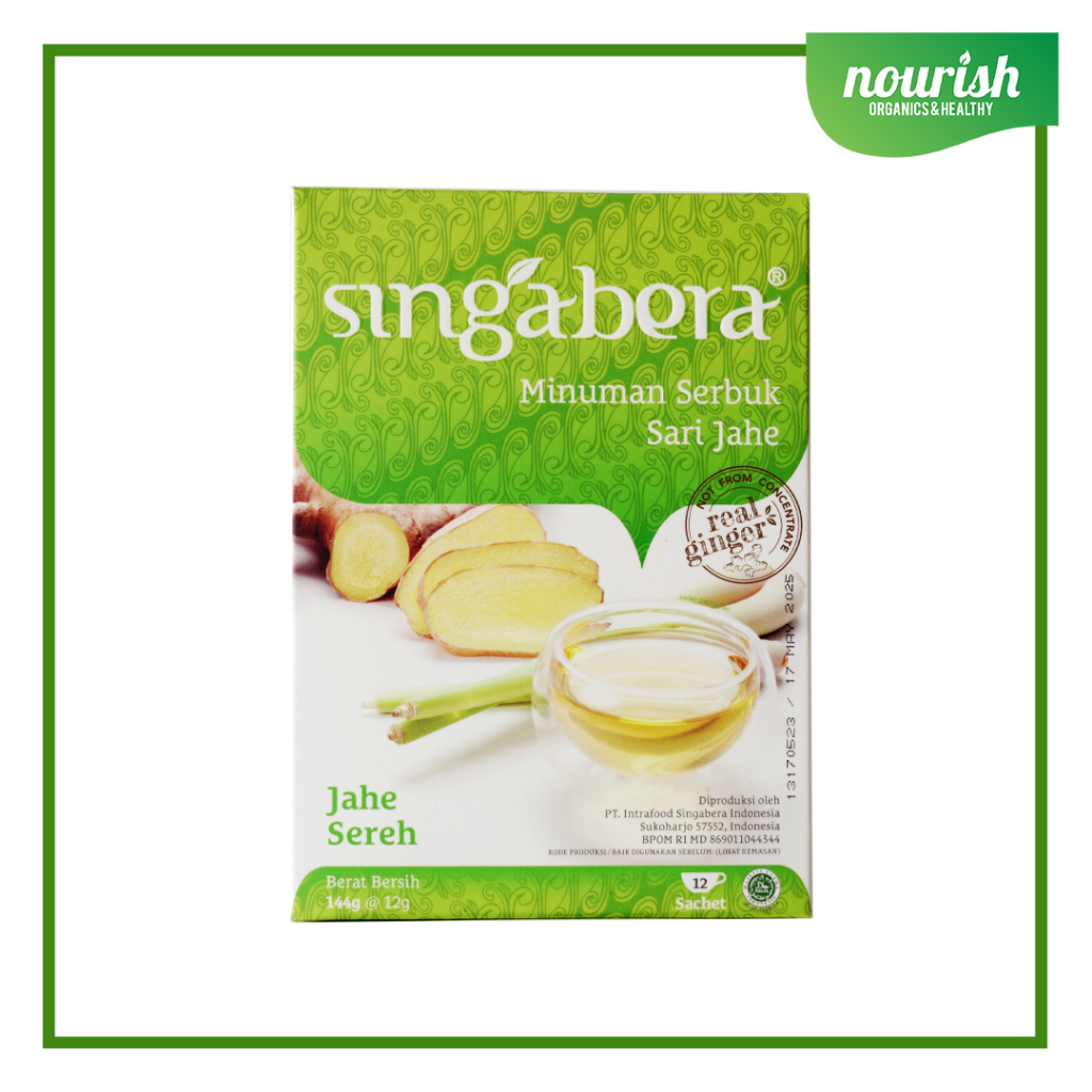 

Singabera Premium Ginger Drink (Minuman Jahe Premium) Lemongrass
