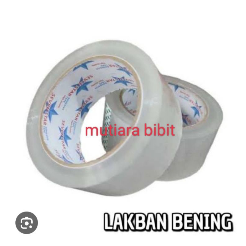 

Lakban coklat bening 2 inch 45mm 90yard