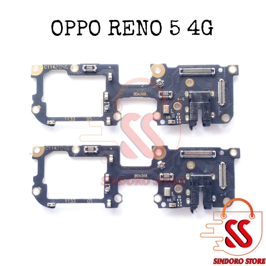 Konektor Handsfree Oppo Reno 5 Reno 6 4G Jack Audio Headset Mic