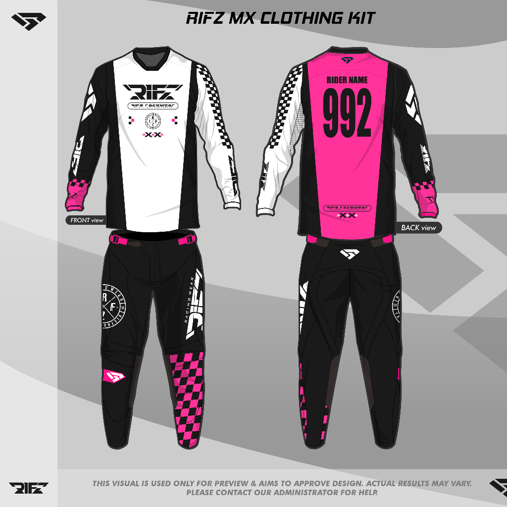JERSEY SET MOTOCROSS / PREMIUM SERIES / GEARSET MX SERIES / JERSEY MX