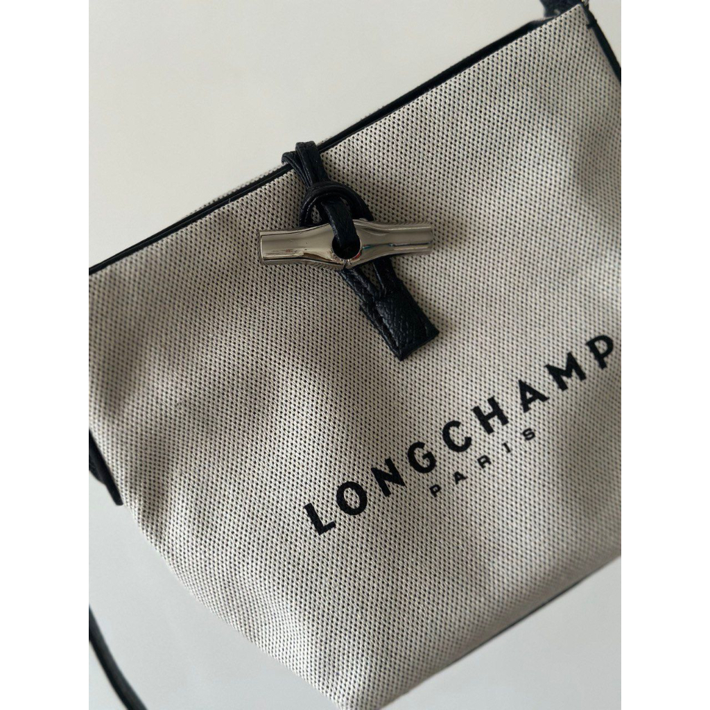 BEST SELLER LC Roseau Bucket Bag in Ecru