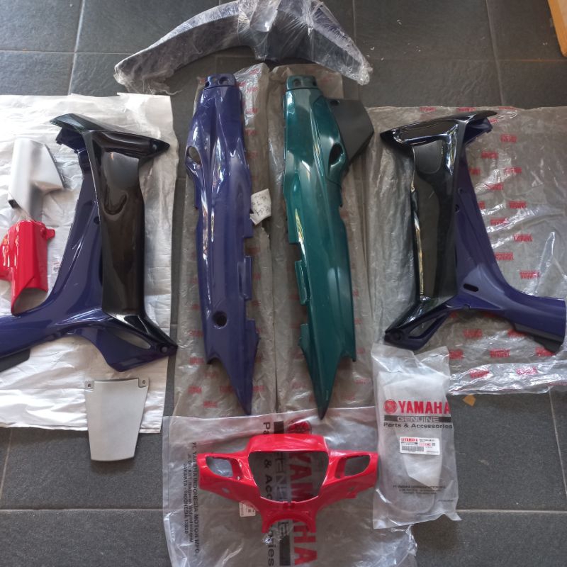 Cover body fullset F1ZR mix warna original bahan repaint cat ulang