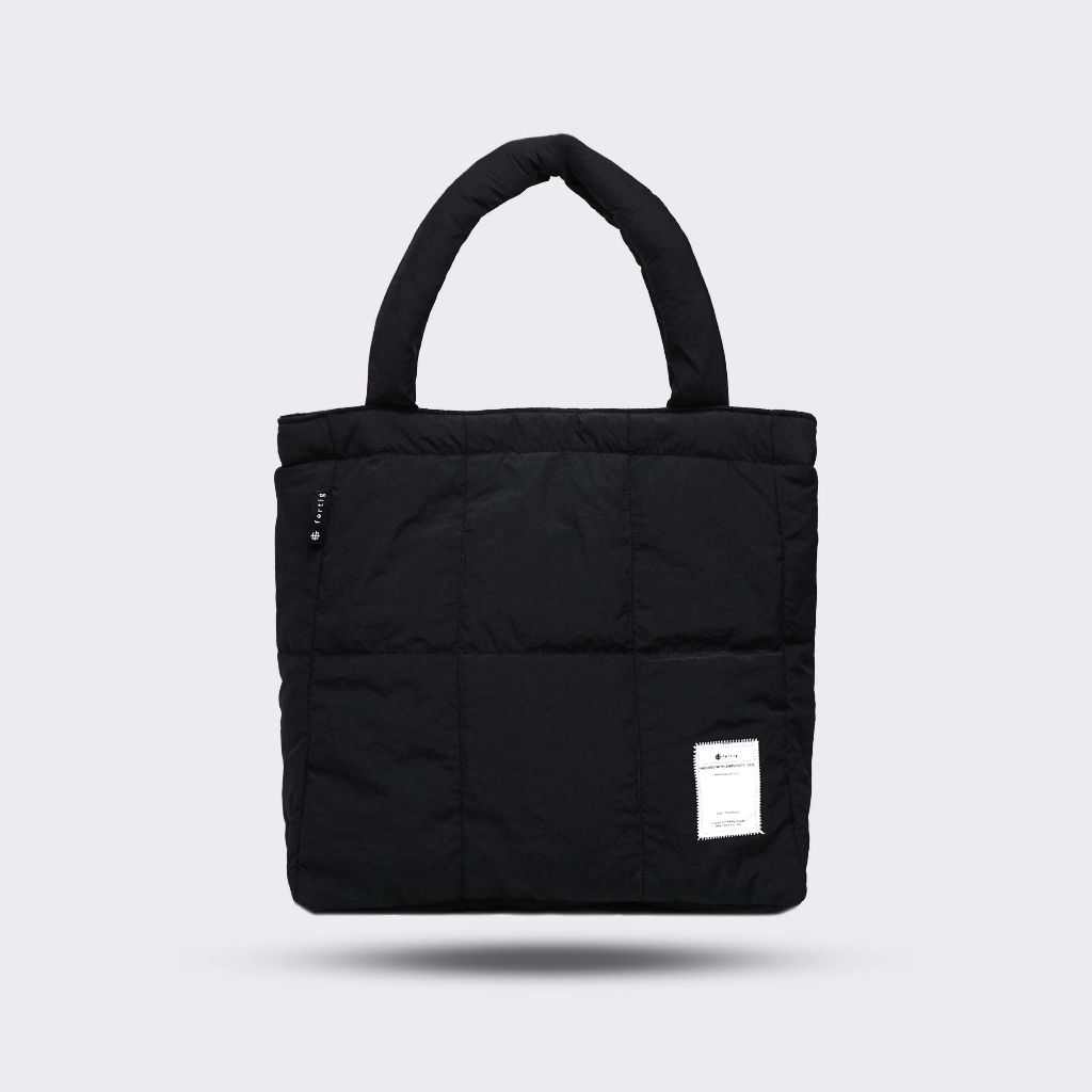 Fertig - Jubile Black - Puff Tote bag - Tas Tote Bag Wanita