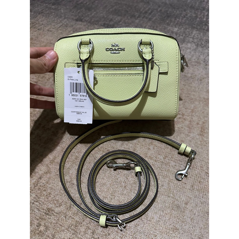 NEW ~ CO Mini Rowan Satchel (Pale Lime)