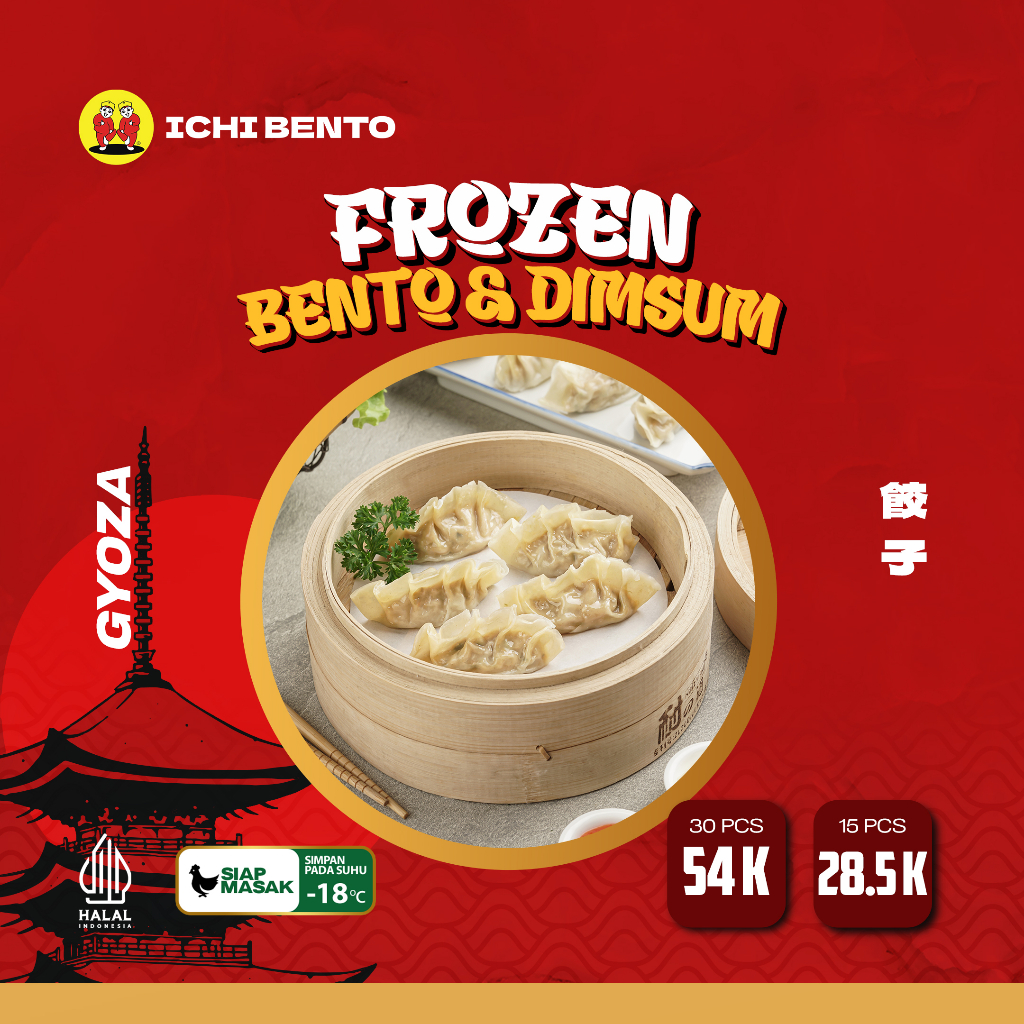 

Gyoza Frozen Dimsum / 15 Pcs