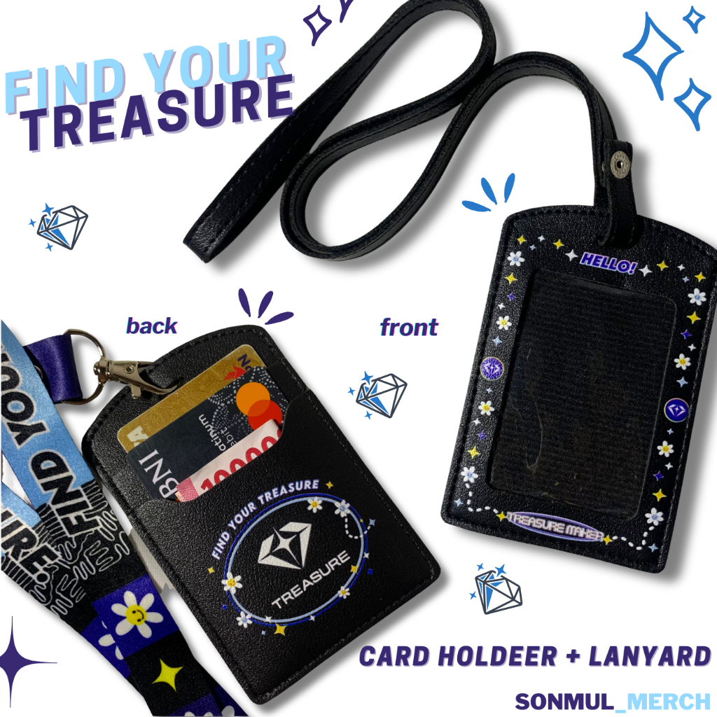 

FIND YOUR TREASURE : LANYARD ID CARD HOLDER BY SONMUL_MERCH