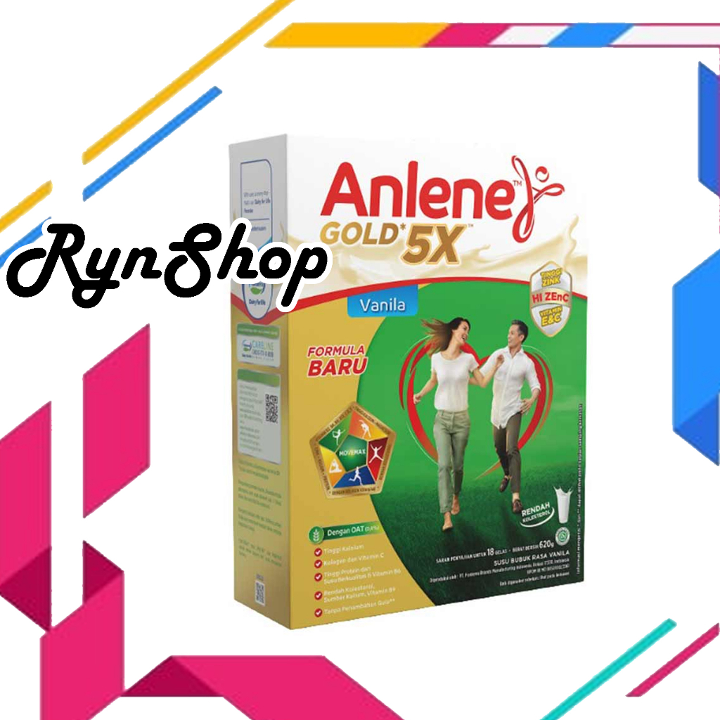 

ANLENE Gold 5X Vanila 620gr