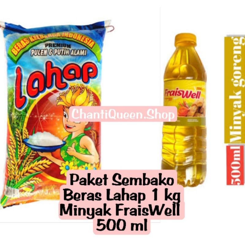 

Paket Sembako (Beras 1 kg & Minyak 500 ml)