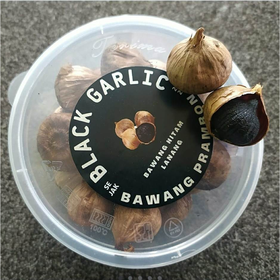 

Bawang Hitam Tunggal| Black Garlic Lanang| bawang lanag
