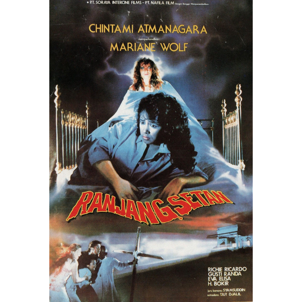 kaset dvd ranjang setan