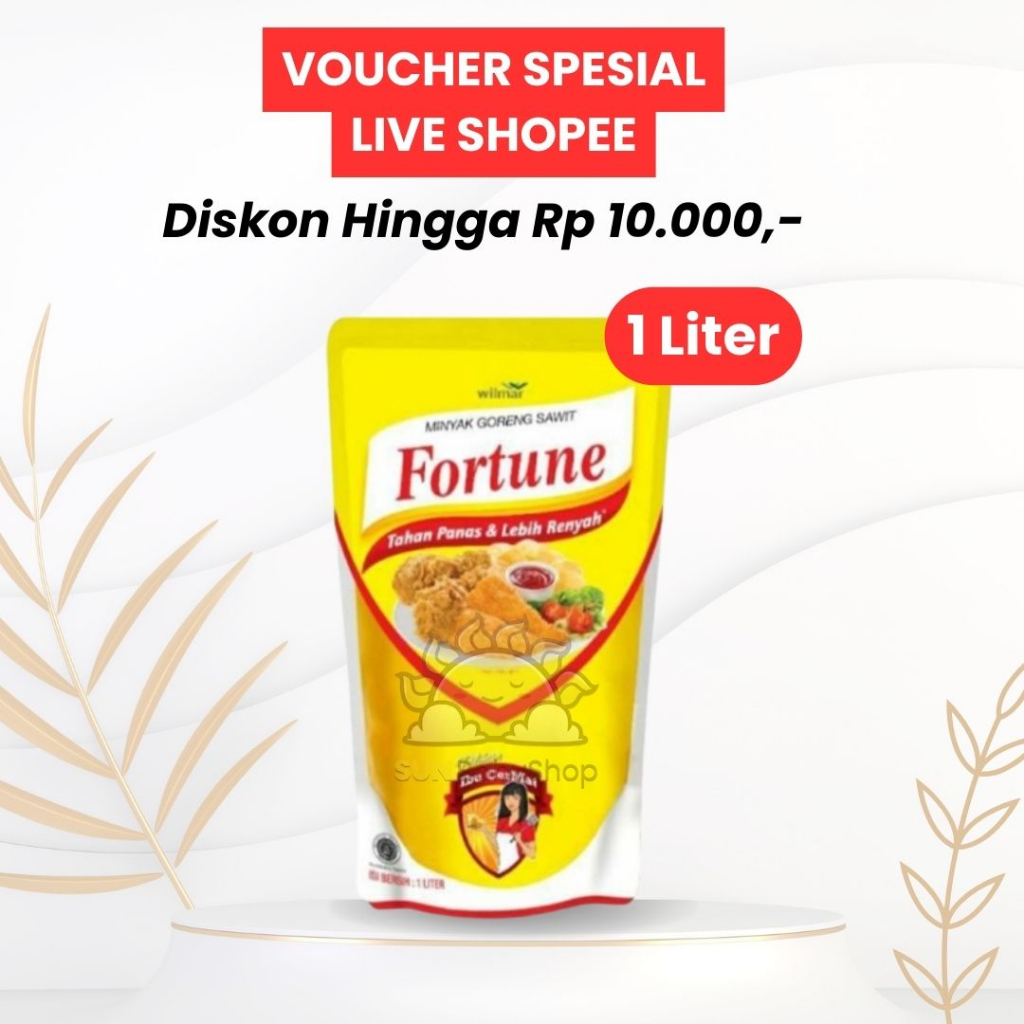 

Minyak goreng Fortune 1 Liter