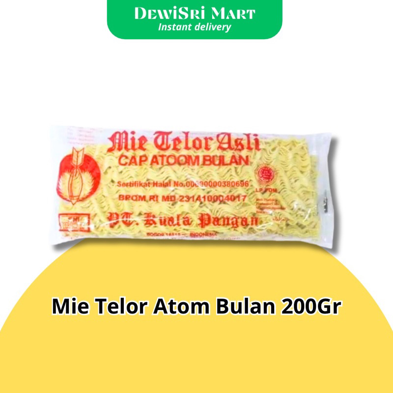 

Mie Telor Atom Bulan 200gr - Dewi Sri Mart